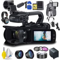 Canon XA45 Professional UHD 4K Camcorder Professional Accessory Bundle