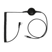 Maxtop CABLE-AHDH0032-K2C Replacement Cable Noise Cancelling Headset for Puxing PX-777 Linton LT-2260