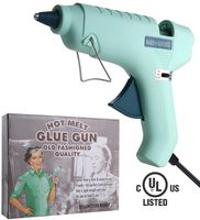HOT Glue Gun - Safety Certified for The USA - Professional, Dual Temperature, Heavy Duty Glue Gun for Small Hands Not a Mini - Ideal for Small Home Repairs & DIY Projects