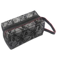 Travel Cosmetic makeup bag -DeamMai Transparent Cosmetic Makeup Pouch,Toiletry Bag Organizer With Lace and Zipper for man and women