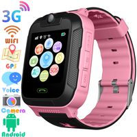 YENISEY 3G Smart Watch GPS Tracker - Kids 1.4" Touch Screen Android Smartwatches with Fitness Tracker Phone Call Camera Recorder for Boys Girls Age 4-12
