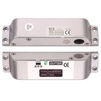 ZOTER Electric Bolt Door Lock, Deadbolt Low Temperature Surface Mounted DC 12V Fail Safe NC Mode