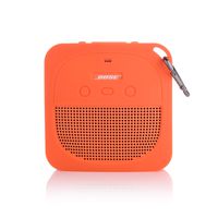 TXEsign Protective Silicone Stand Up Case for Bose Soundlink Micro Waterproof Bluetooth Portable Speaker (Orange)