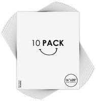 Golden State Art, Pack of 10 16x20 Backing Board