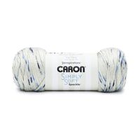 CARON 29496161010 Simply Soft Speckle Yarn, Blue Gingham