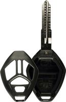 KeylessOption Keyless Entry Remote Key Fob Shell Case Blade Uncut For Mitsubishi