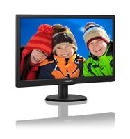 Philips 203V5LSB2 20" LED monitor, HD 1600x900, 4Yr Advance Replacement Warranty