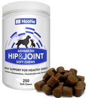 ❶ Glucosamine Chondroitin for Dogs - 250 Training Size Dog Treats - Daily Chewable Dog Glucosamine with Tumeric - MSM - Hip and Joint Soft Chews 250 ct -2 Month Supply - All Breeds and Sizes USA