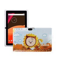 INONI Kids Tablet Lion and Fairies Design, Android 6.0, 7 Inch IPS, 1024x600 HD Display, Quad Core, Children Tablet, 2GB RAM + 16GB ROM, with WiFi, Dual Camera, Bluetooth (White Lion)
