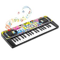 Shayson Kids Piano Keyboard, 37 Keys Electronic Piano Keyboard for Kids Multifunction Portable Music Instrument Birthday Xmas Gifts for Kids Toys for 3 4 5 6 7 Years Old Girls Boys