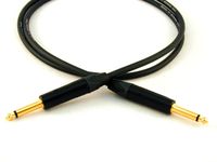 Conquest Sound SNI 20 Super Hi Definition 20-Foot Guitar/Instrument Cable - Neutrik NP2X-B Black and Gold Plugs