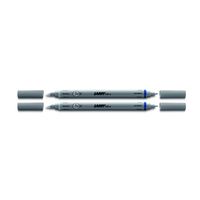 Lamy X 2 Ink Eraser And Blue Overwriter Pen (Fine)
