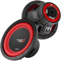 2 Pack 10" Dual 4 Ohm Subwoofer 1100 Watts Car Audio Sub DVC Cerwin Vega V104DV2