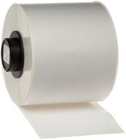 Brady 42102 HandiMark 50' Length 2" Width, B-581 Repositionable Vinyl Film White Color Tape