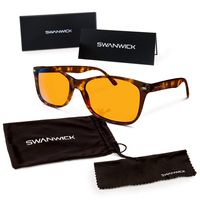 Swannies Premium Blue Light Blocking Glasses for Kids | Homeschool, Computer and Gaming Eyewear | Best for Night Time Use for Better Sleep | Anti Eye Strain (Tortoise Shell)