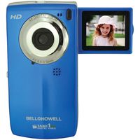 Bell+Howell T100HD-BL Take1 HD Digital Video Camcorder with Fold Out LCD Screen Video Camera with 1.8-Inch LCD (Blue)