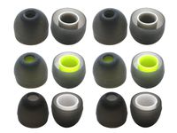 Zotech 6 Pairs of Ear Tips for Jaybird BlueBuds X, X2, X3 & X4 Headphones. (S/M/L)