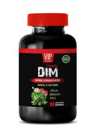 Estrogen Blocker Pills for Men - DIINDOLYMETHANE (DIM) - Natural Estrogen Blocker - with Broccoli and Kale - Kale Detox - 1 Bottle (90 Capsules)