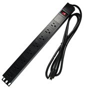 Inland Power Strip 8 Outlet Aluminum Alloy 3FT(03203)