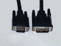 Sunnytech 6 ft DVI-I (12+5) to VGA (HD15) M/M Display Monitor Cable
