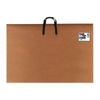 Star Products Rope 24 x 36, Classic Red, Paper Artist Portfolio with Soft Woven Handle - Poster, Art Storage (246H), 24" x 36"