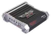 Power Acoustik CPT2-400 2 Channel 400 Watt MOSFET  2-ohm Stereo, 4-ohm Bridged  Tri-Mode Capable with Selectable 45Hz, 6/12dB Bass Boost