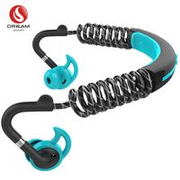 DREAM SPORT Workout Headphones Wireless, 5.0 Bluetooth Earbuds with Stable Connection and Larger Range for Sport, Fit Earphone with Noise Insulation and Waterproof Blue