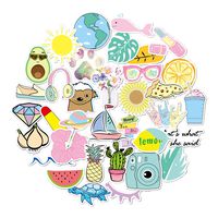 Vsco Girls Stickers for Water Bottles Big35-Pack,Waterproof Stickers for Hydro Flask,Laptop,Phone,Travel Extra Durable(100% Vinyl)