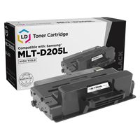 LD Compatible Toner Cartridge Replacement for Samsung MLT-D205L High Yield (Black)