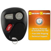 Discount Keyless Replacement Key Fob Car Entry Remote For Yukon Tahoe Silverado Suburban KOBUT1BT, 15732803