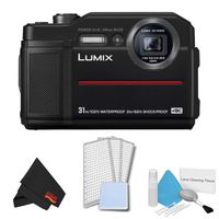 Panasonic Lumix DC-TS7 Digital Camera (Black) Basic Kit