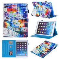 iPad 9.7'' 2018/2017 Case, Earcase Luxury PU Leather Slim-fit Multi-Angle Viewing Folio Stand Cover Screen Protective Case with Credit Card Slots for iPad Air/ Air2/ PRO 9.7/(2017/2018) New iPad