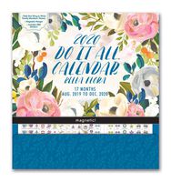 Orange Circle Studio 2020 Do It All Magnetic Wall Calendar, Bella Flora