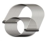 Mason Jar Wire Hangers 12 Pack Stainless Steel Wire Handles for Regular Mouth Mason Jar Ball Pint Jar Canning Jars,Canning Jars Hanger, Hanging Jars, Jar hanging Hook, Sliver-HENMI