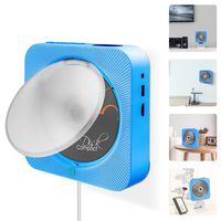 New Portable CD Player & DVD Player (Blue)