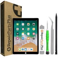 iPad Pro 10.5 Screen Replacement LCD Glass Digitizer Premium Kit by RepairPartsPlus (Black)