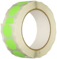 TapeCase Green Inventory Control Label - 1000 per pack (1 Pack)