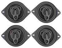 (4) Rockville RV35.3A 3.5" 3-Way Car Speakers 400 Watts/120 Watts RMS CEA Rated