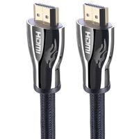 A-tech High Speed 26AWG Braided Cord HDMI 2.0 Cable 40ft 24Gbps [Supports 4K 2160p, HD 1080p, 3D, Ethernet] Audio Return Video for PC, 3D Television, Xbox360, PS3/4, Apple TV and More