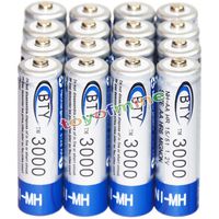 16x AA battery batteries Bulk Nickel Hydride Rechargeable NI-MH 3000mAh 1.2V BTY