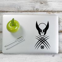 Yoonek Graphics Wolverine X Men Decal Sticker for Car Window, Laptop and More. # 1014 (6' x 3.3", Black)