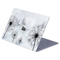MasiBloom 1 PCS Anti-Scratch Vinyl Decal Sticker Laptop Cover Skin for 13" 13.5 inch Microsoft Surface Laptop 3 & 2 & 1 (2019/18/17 Released), Not Compatible with Surface Book (Dandelion)