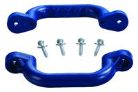 CREATIVE CEDAR DESIGNS Playset Safety Handles (One Pair)- Blue, One Size