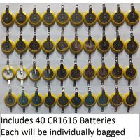 X40 Game Boy (GB) Save Battery CR1616 Tab Pokemon Yellow Ruby Sapphire & Emerald