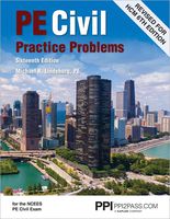 PPI PE Civil Practice Problems, 16th Edition (Paperback) - Comprehensive Practice for the NCEES PE Civil Exam