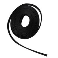 Black 50 FT 3/4" Expandable Wire Cable Sleeving Sheathing Loom Tubing
