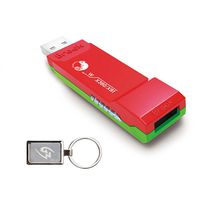 Gam3Gear Brook USB Adapter For Xbox 360 / Xbox One to Wii U Controller Converter Adapter Standard Version with Gam3Gear Keychain