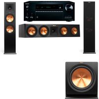 Klipsch RP-280F Tower Speakers-3.1-Onkyo TX-NR757