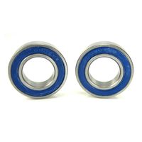 15x28x7mm Precision Ball Bearings ABEC 3 Blue Rubber Seals (2)