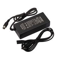 36V Charger RCA 10mm Plug Lotus Connector Output 42V 2A Electric Bike Powerboard Lithium Battery Charge Scooter